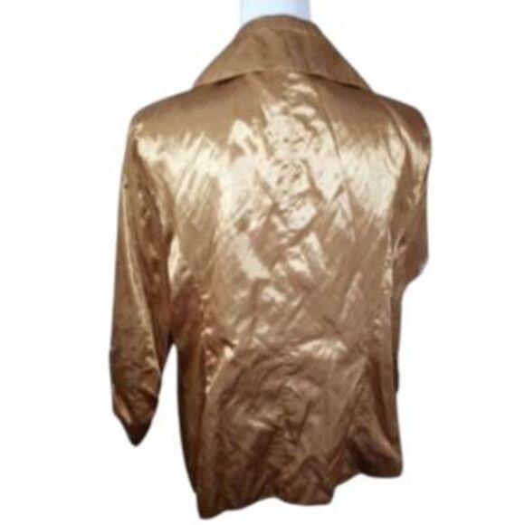 RUBY RD. GOLD JACKET SZ.14 EUC. - Picture 4 of 6